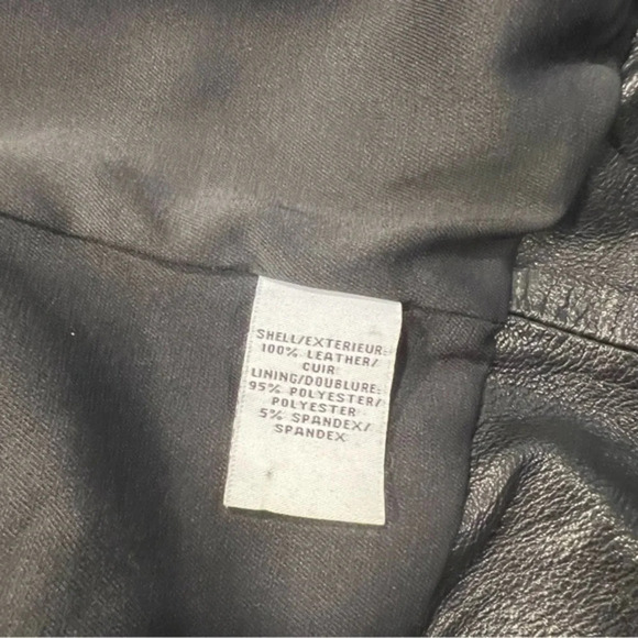 Diane Von Furstenberg Cupcake Tiered Ruffle Leather Bomber Jacket Sz-4 - Picture 7 of 9